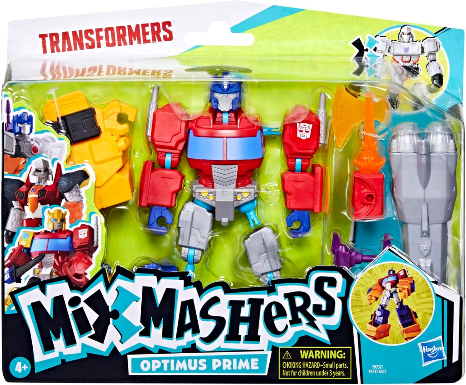 Transformers Mixmashers Optimus Prime Figurines et accessoires de luxe personnalisables Figurines Naty Shop