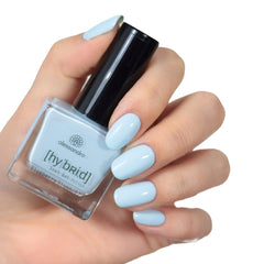 Vernis à ongles HYBRIDE alessandro Blueberry Slush - bleu pastel - Des ongles parfaits en seulement 3 étapes, sans LED - dure jusqu'à 10 jours ! 8 ml
