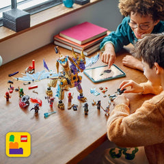 LEGO NINJAGO Lightbow Dragon - jouet avec 8 figurines et une roue Spinjitzu - jouet de construction ninja interactif pour garçons et filles à partir de 9 ans - idée cadeau pour les fans 71836 Jeux de construction Besuche den LEGO-Store