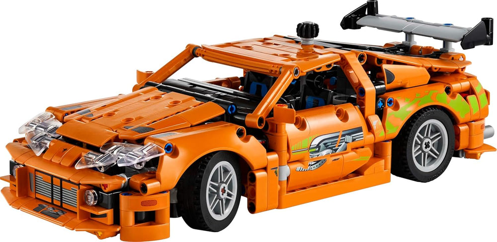 LEGO Technic Fast and Furious Toyota Supra MK4 - Jeu de voiture - Avec moteur à 6 cylindres et porte-clés - Ensemble de modèles pour jeunes et filles à partir de 9 ans - Idée cadeau pour le anniversaire 42204