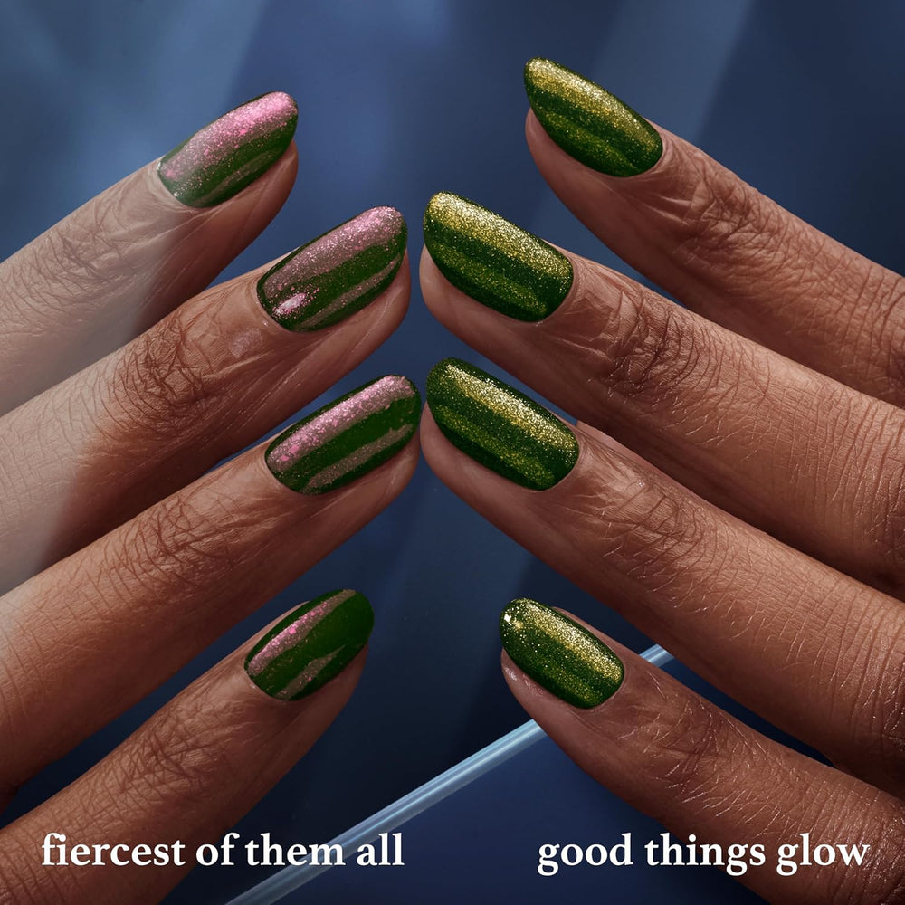 Essie Nagellack – N° 1004 Saisir la couronne, vert, manucure professionnelle dans l'édition schneewittchen limitée, farbintensive, 13,5 ml