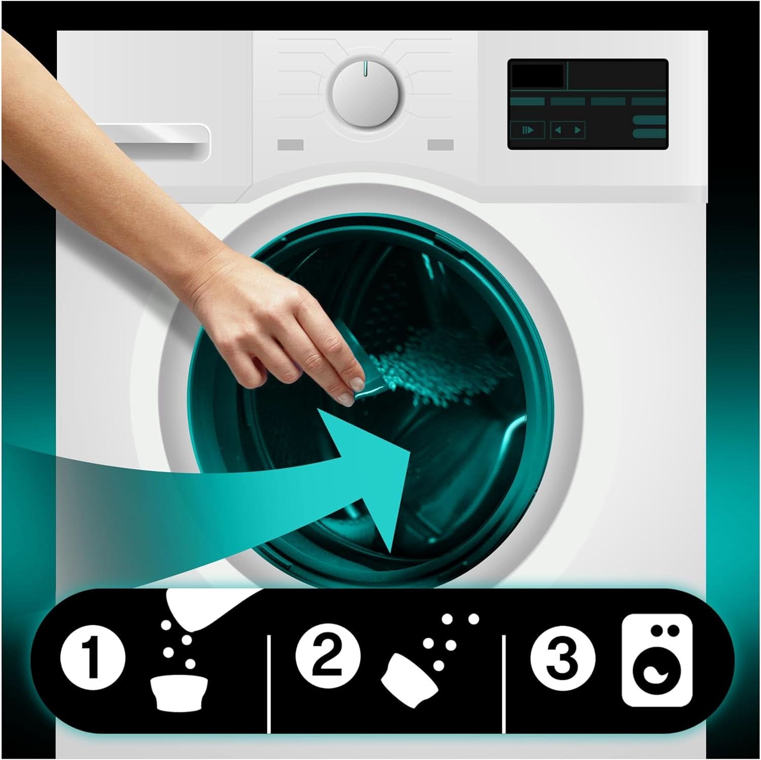 Parfum de lessive Lenor Unstoppables Fresh 510G - Fraîcheur pour tous les textiles, même pour le sport Lessive Naty Shop