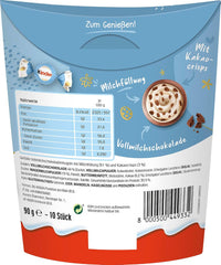 Kinder Balls Milk & Crispy Bits Sensations 90g – Boules de chocolat au lait fourrées au lait et pépites de cacao – Chocolat de Pâques, bonbons de Pâques – Cadeau et souvenir de Pâques