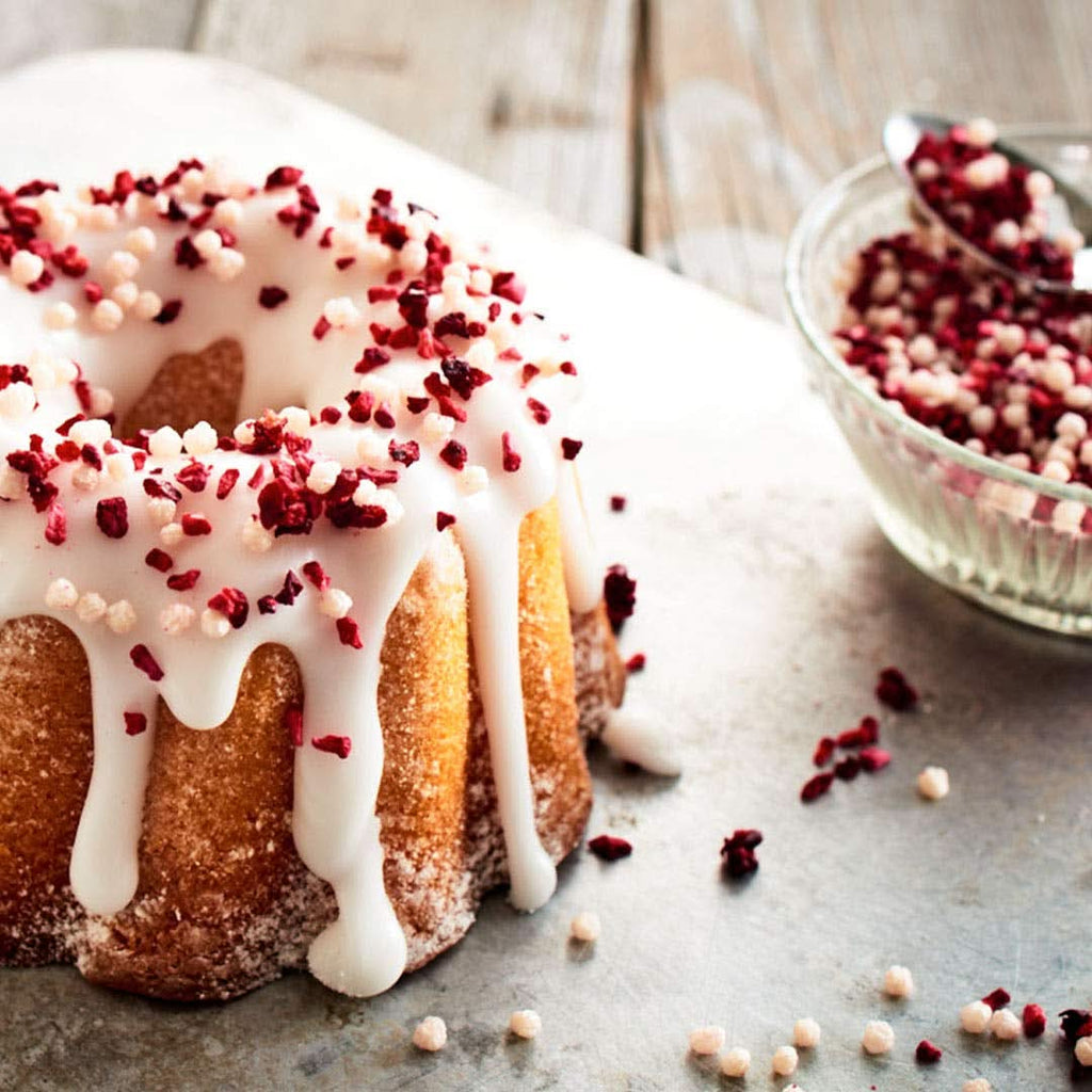 RUF chipsuri de orez, fără aditivi artificiali, amestec de fructe pentru terci și produse de patiserie, fără gluten, vegan, 15 grame Sprinkles Naty Shop