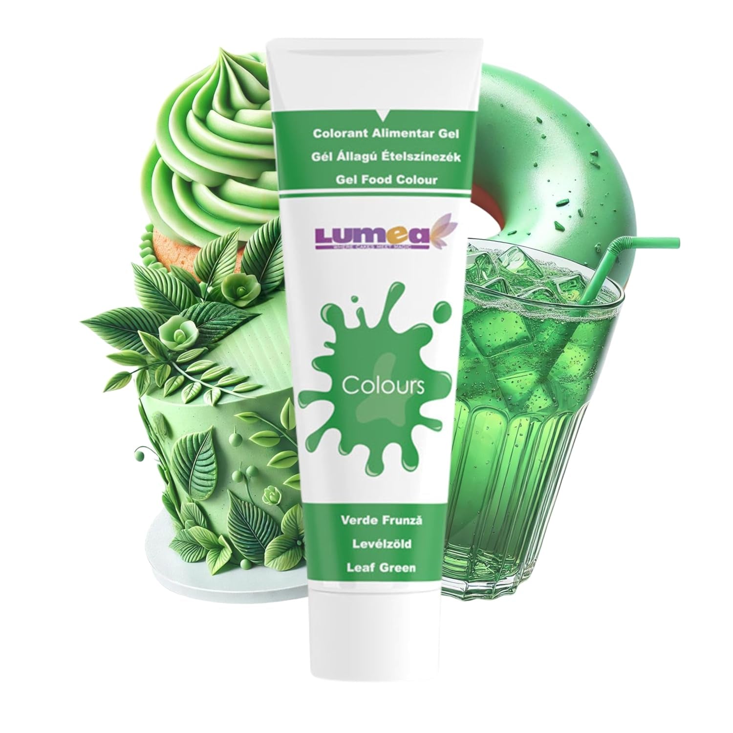 Dekozauber 24 Colorant Alimentaire Rouge, Gel, 30 g, Végétalien, Sans Sucre, Hautement Concentré, Colorant Alimentaire Rouge pour Fondant, Crème au Beurre, Boissons et Plus