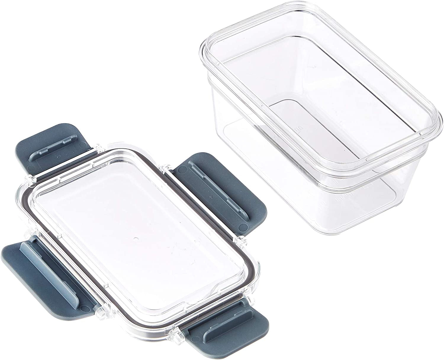 Amazon Basics Boîte de conservation Tritan avec fermeture, paquet de 11, (11 boîtes + 11 couvercles), transparentes Boîtes de conservation des aliments Naty Shop
