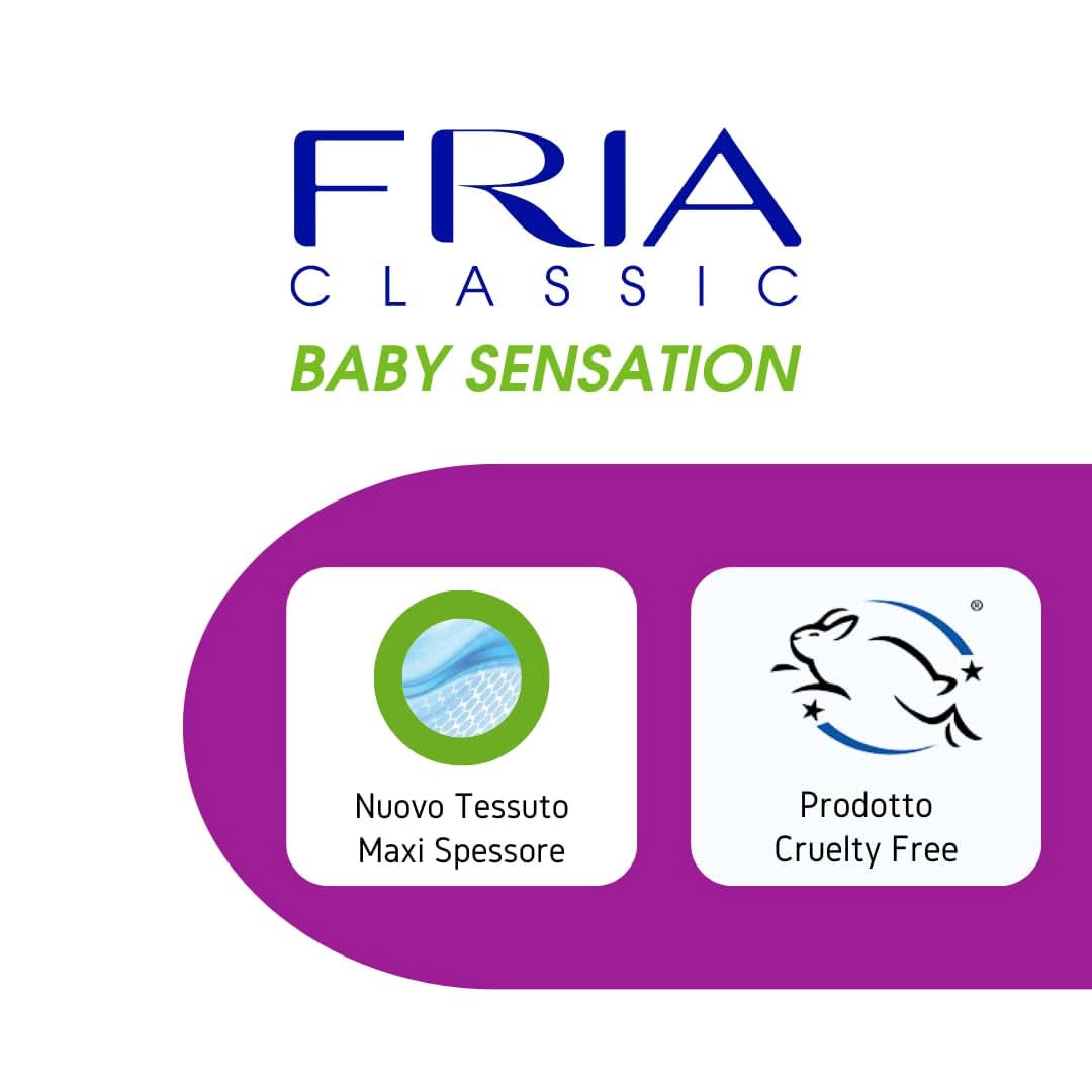 Classic Baby Sensation avec couvercle 72-60 g Lingettes humides pour bébé Naty Shop