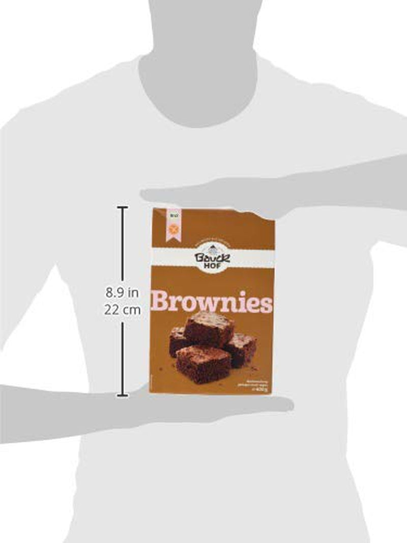 Brownies Sans Gluten, Pack 3Er (3 X 400 G) - Bio Naty Shop