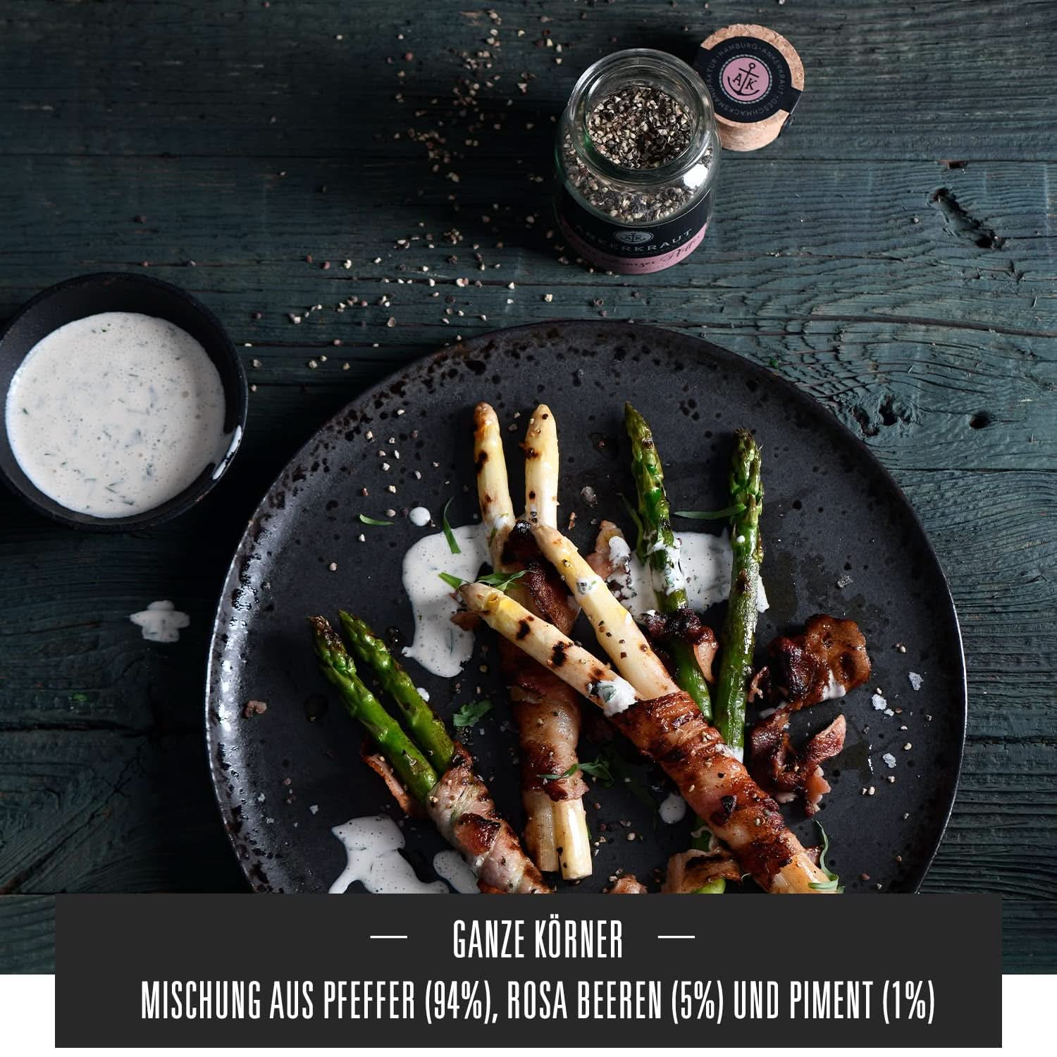 Ankerkraut Symphonie, mélange de poivre pour assaisonner avec arôme et goût, 140 grammes Condiments Naty Shop