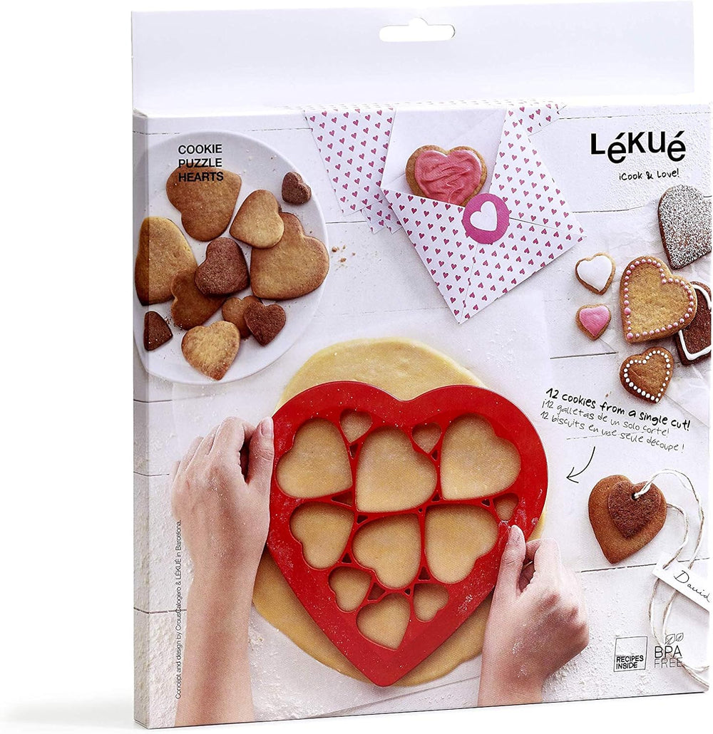 Emporte-pièces de Noël Lékué, lot de 3