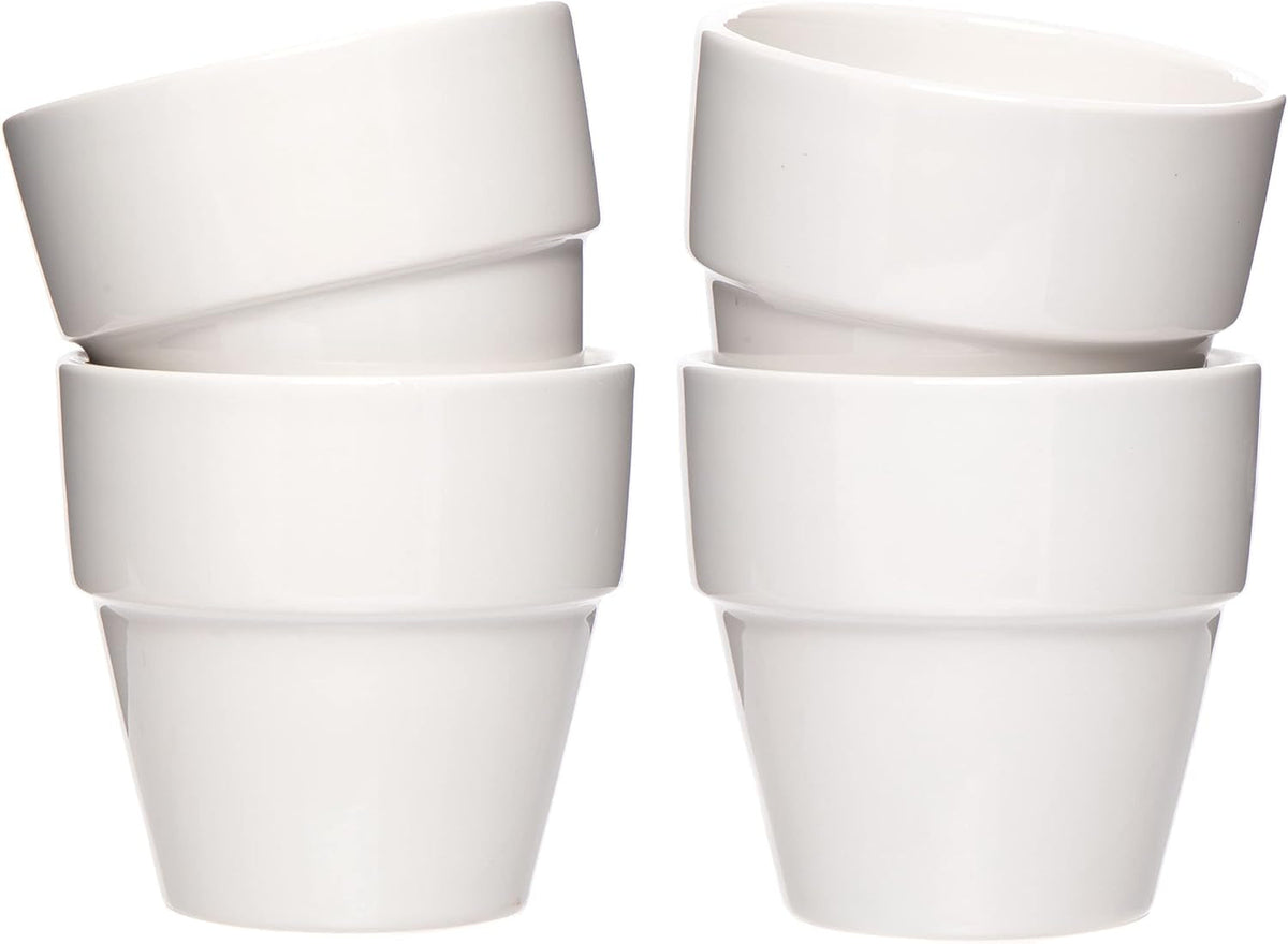 Baker Ross Mini pots en porcelaine (6 pièces), Porcelaine