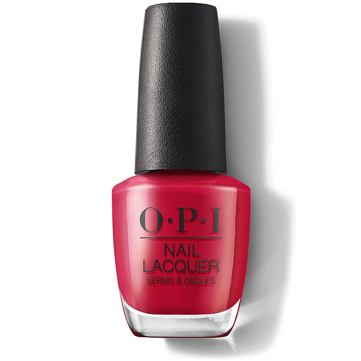 Vernis à ongles OPI dans les tons de rouge et d'orange - Vernis à ongles à séchage rapide, résistant aux éclats et longue tenue - dure jusqu'à 7 jours - avec pinceau ProWide extra-large
