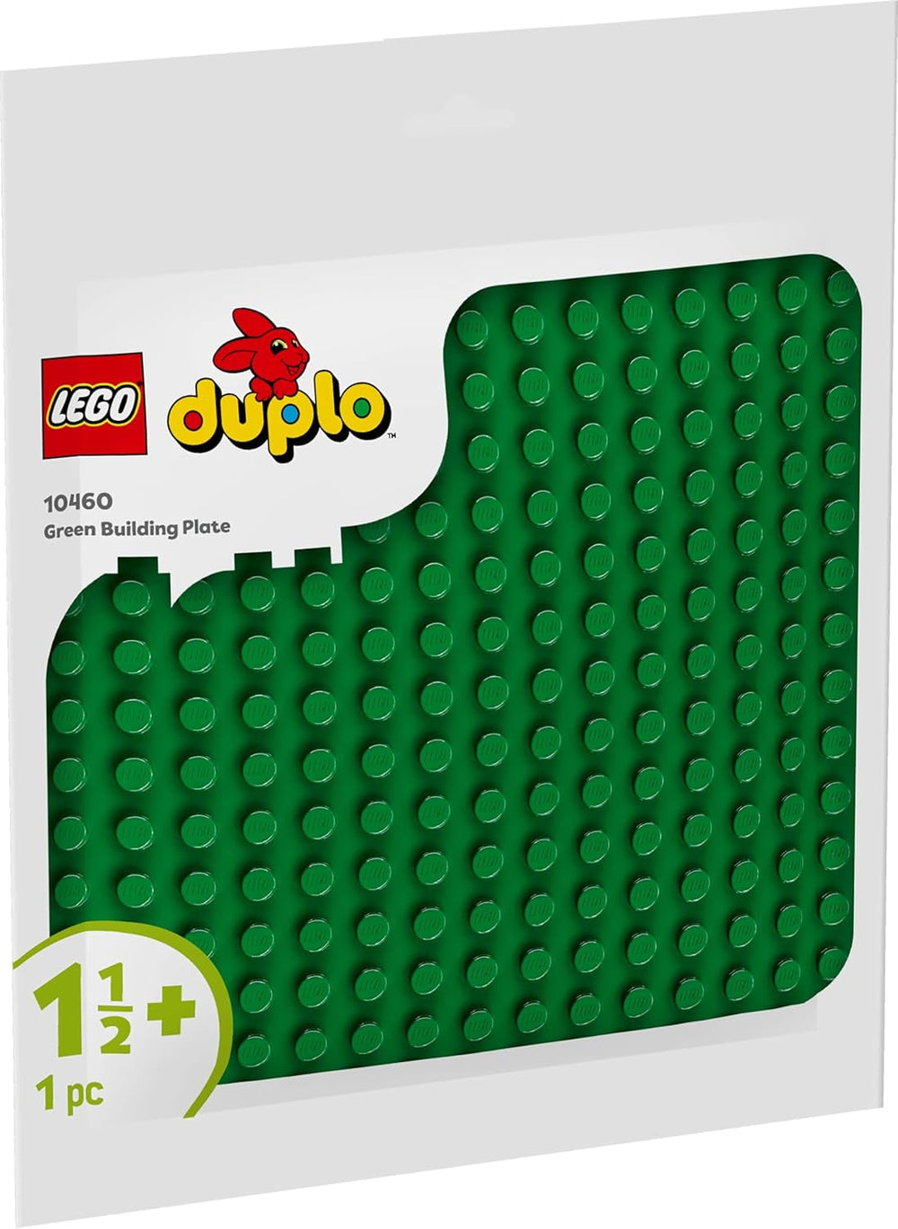 Planche de construction LEGO DUPLO en vert, Jouet de construction pour les tout-petits à partir de 18 mois, Pour exposer des modèles, Permet aux enfants d'âge préscolaire de construire de manière créative et de jouer avec imagination, Jouet éducatif 10460 Jeux de construction Besuche den LEGO-Store