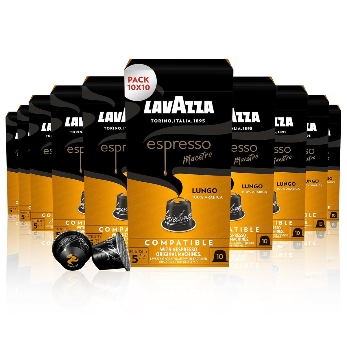 Lavazza Espresso Maestro Lungo 10 x 10 Capsules