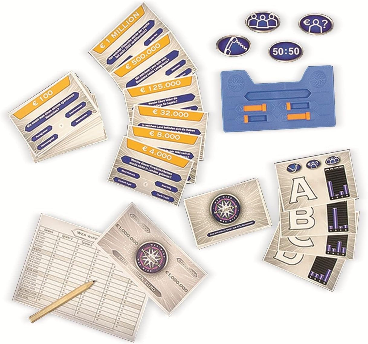 Jumbo Games 19736 Games - Qui veut gagner des millions - 20e anniversaire - Jeu de société - 12 ans et plus