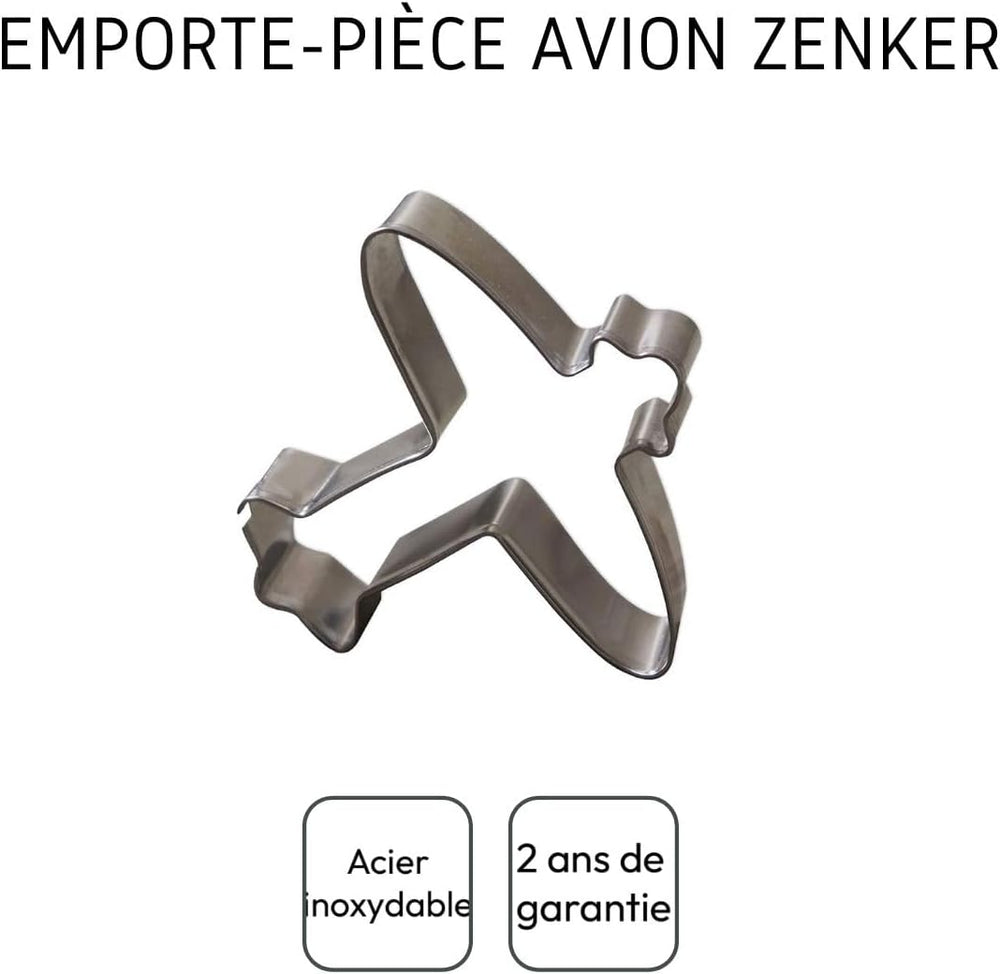 Zenker 44862 emporte-pièce, avion, acier inoxydable