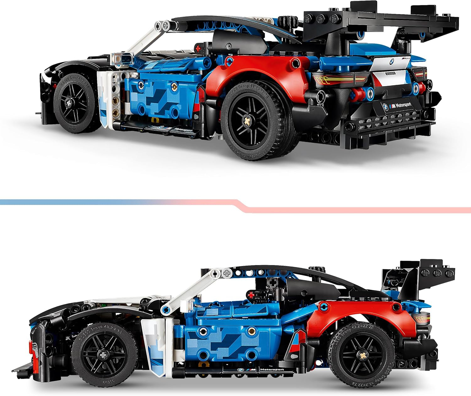 LEGO Technic BMW M4 GT3 EVO Race Car - Modellbausatz mit V6-Motor, Steering & Open Doors - Cadeau de jeu pour les garçons de 11 ans et jeunes fans de sport automobile - 42226