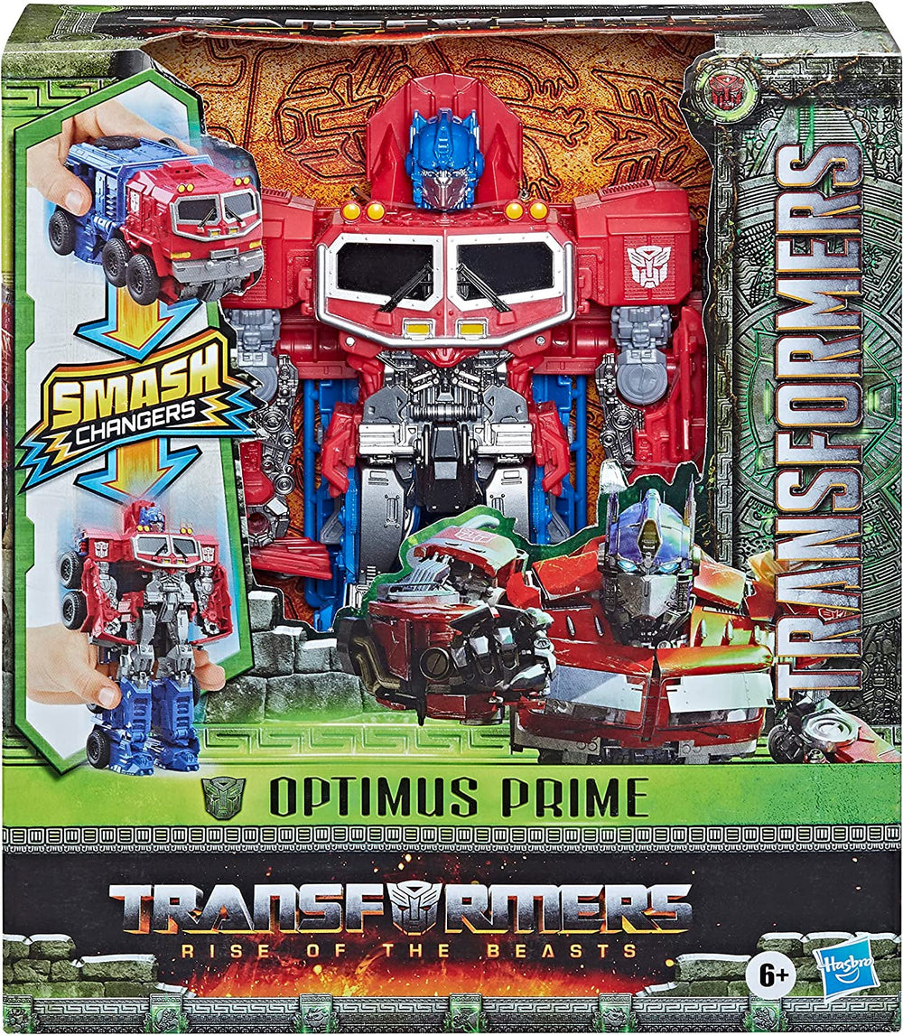 Jouets Transformers pour le film Rise of the Beasts, Smash Changer Optimus Prime figurine de 6, 22,5 cm Figurines Naty Shop