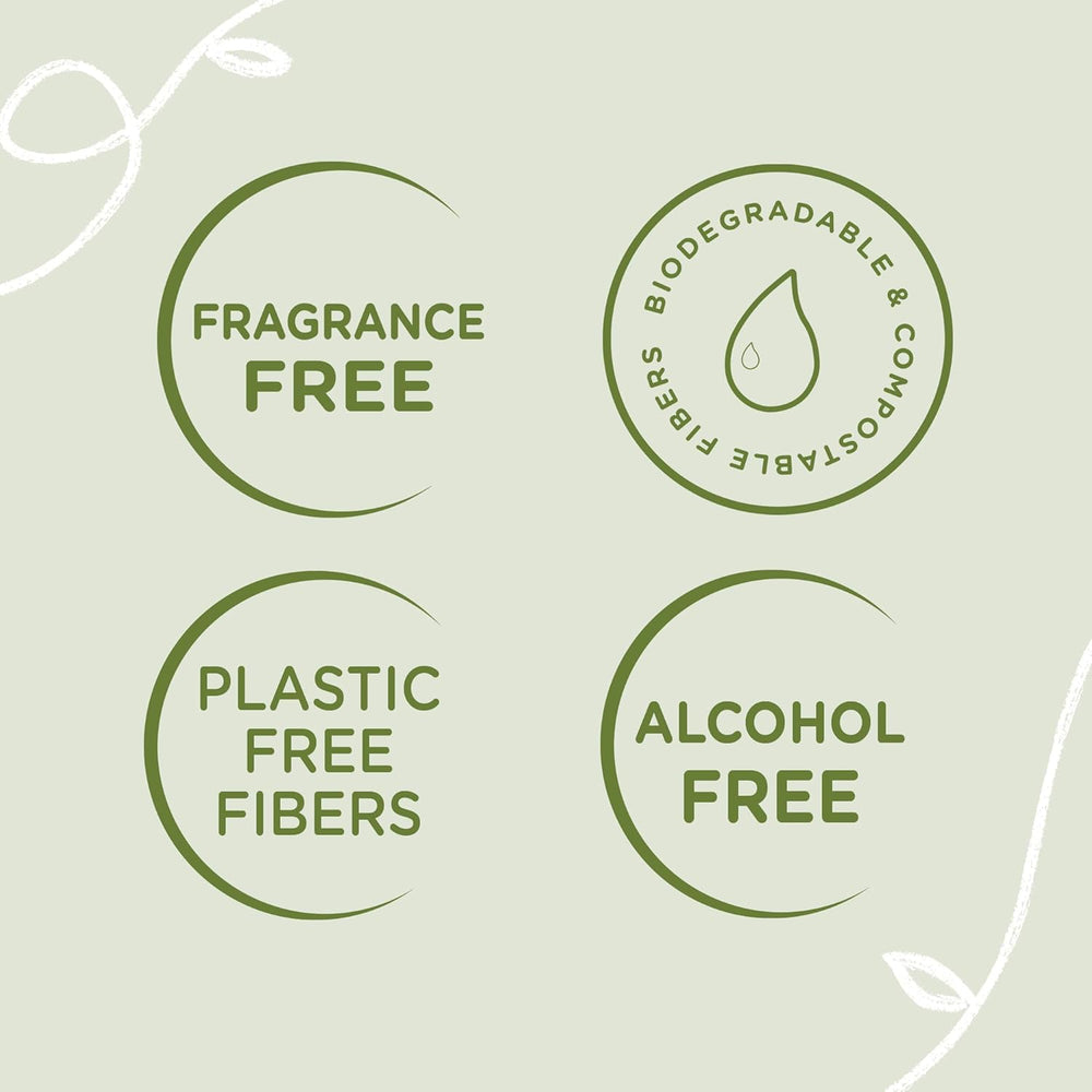 Lingette Coton À L'Eau 60 pcs