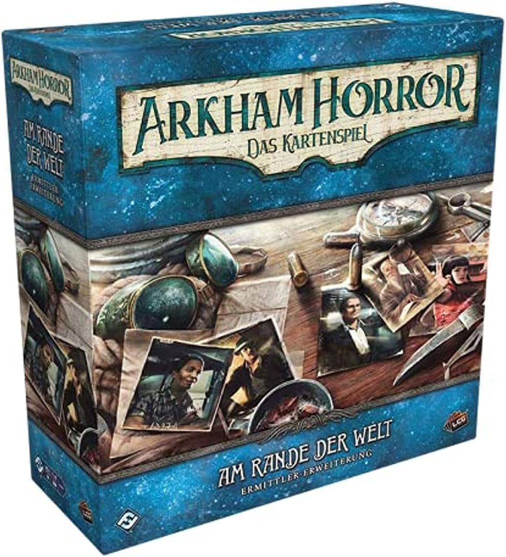 Fantasy Flight Games, Arkham Horror : LCG, jeu de base, jeu expert, jeu de cartes, 1 à 4 joueurs, à partir de 14 ans, 45 minutes et plus, allemand, multicolore, coloré