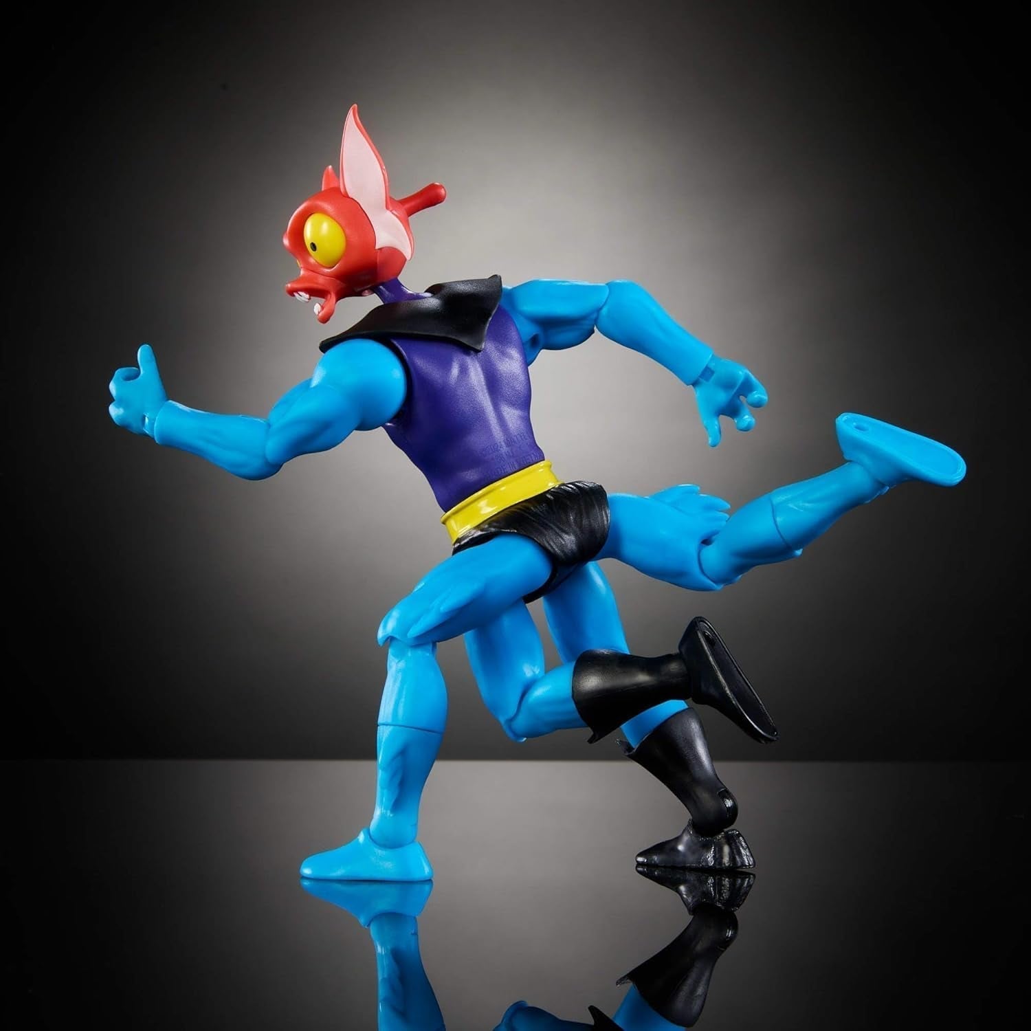 Figurine d'action Masters of the Universe Origins Mantenna Princess of Power de la collection Cartoon, env. 14 cm de haut années 1980 TV Bogeyman Lift-Up Eyes JBM78 Figurines Naty Shop