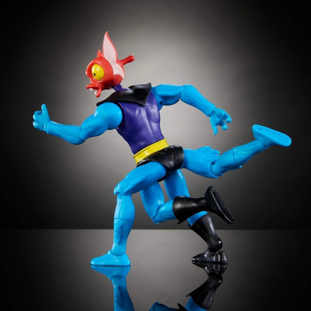 Figurine d'action Masters of the Universe Origins Mantenna Princess of Power de la collection Cartoon, env. 14 cm de haut années 1980 TV Bogeyman Lift-Up Eyes JBM78 Figurines Naty Shop