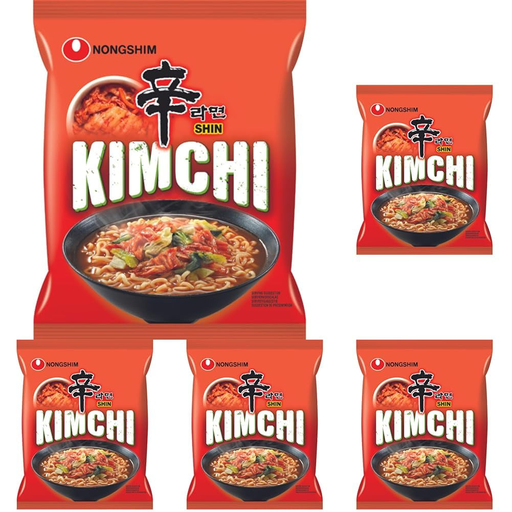 NONGSHIM - Soupe instantanée de nouilles au kimchi - (1 x 120g)