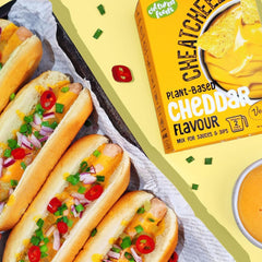 Cultured Foods Veganer Käse Käseersatz Laktosefrei Glutenfrei 2-er Set Gouda et Cheddar CHEATCHEEZ