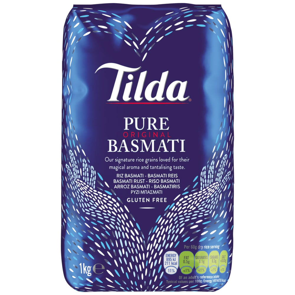 Riz basmati Tilda Pure Original, 1 paquet (1x10kg)