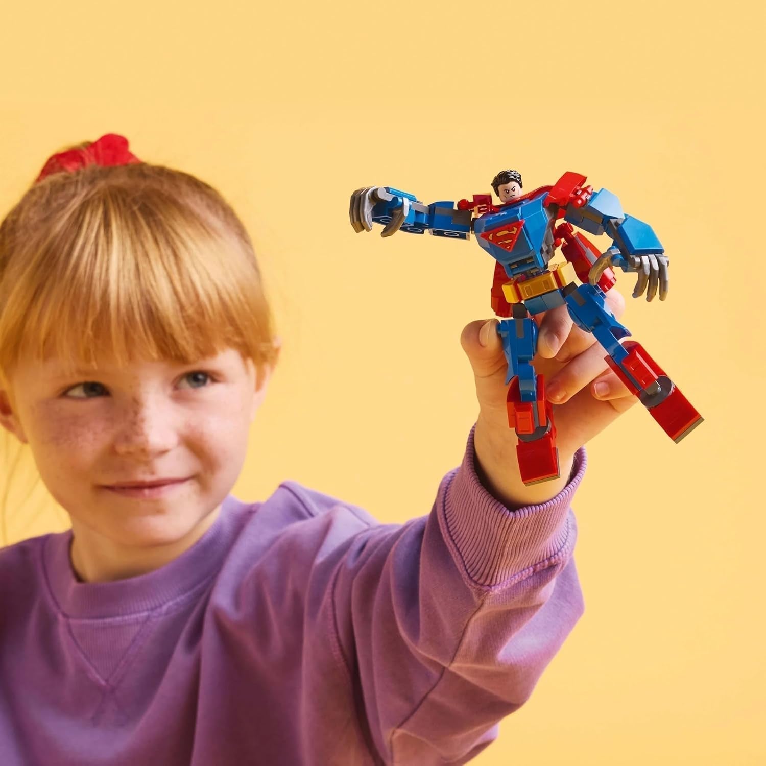 LEGO DC Superman Mech contre. Lex Luthor - Jouet de super-héros avec 2 figurines - Figurine à construire avec bras, jambes et doigts mobiles - Cadeau pour garçons et filles à partir de 6 ans 76302 Jeux de construction Besuche an LEGO-Store