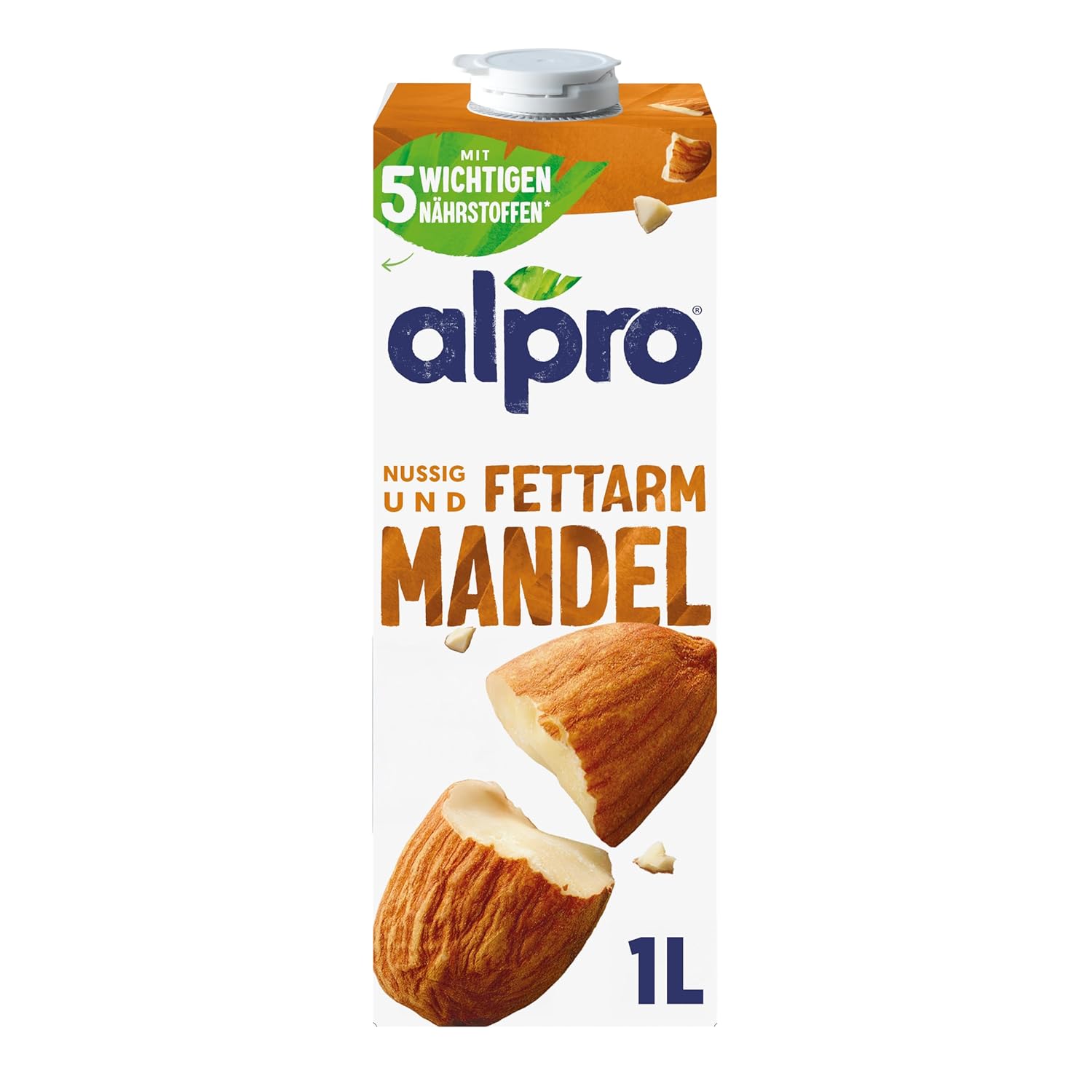 Alpro Mandeldrink Sans Sucre - Source De Calcium Et De Vitamines