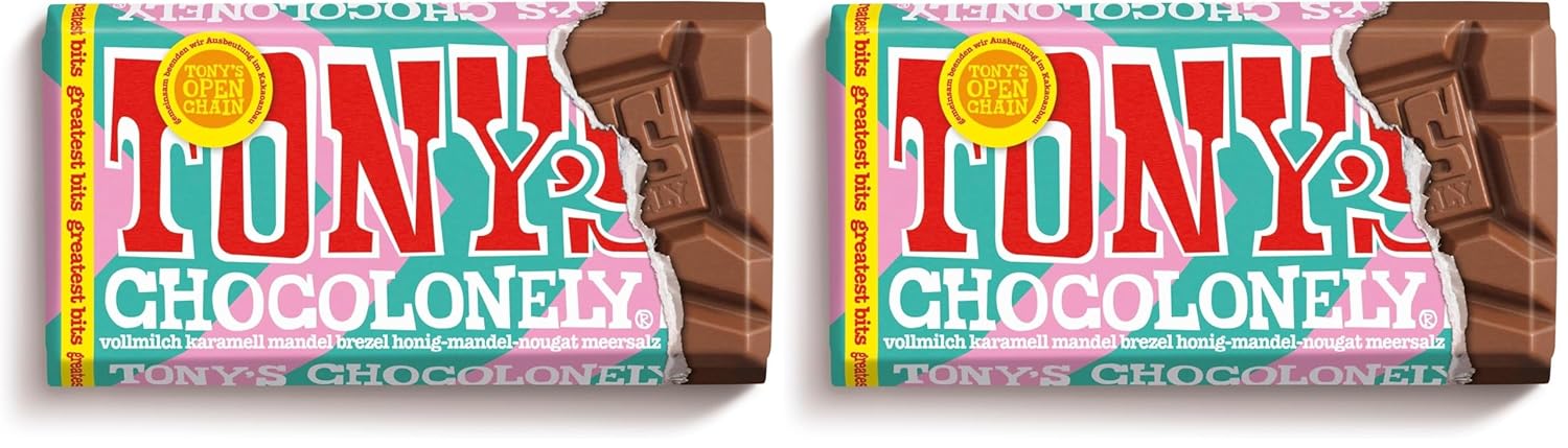 Tony's Chocolonely - Lait entier "Greatest Bits" 90g