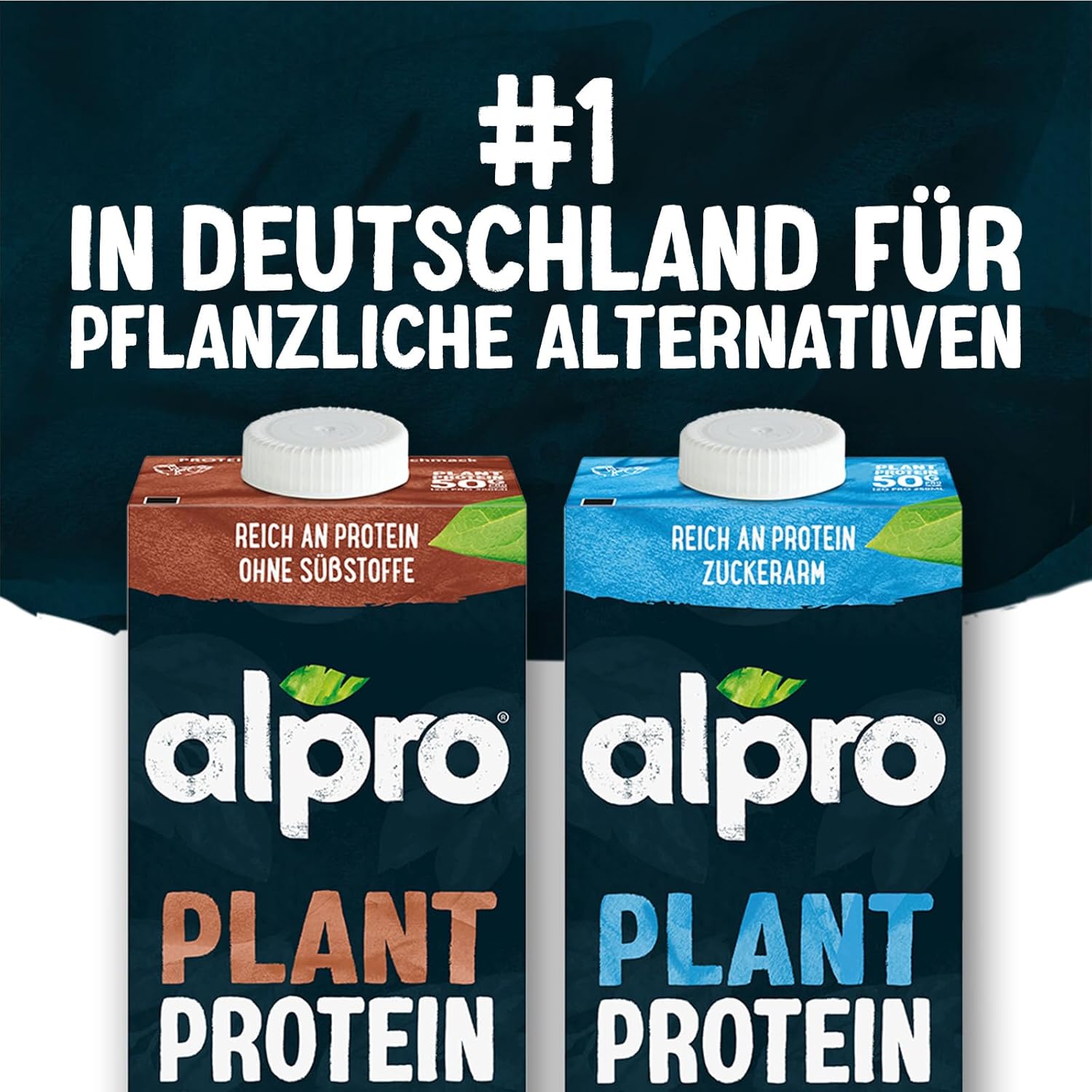 Alpro Proteindrink Chocolat Soja 8x1L - Protéine Végétale