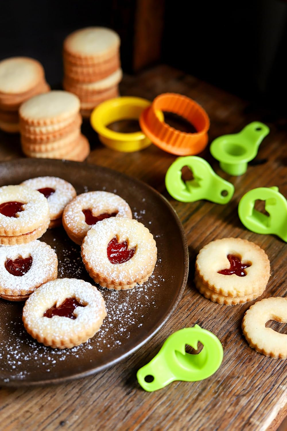 Boîtes à biscuits de Pâques Tescoma pour biscuits Linzer DELÍCIA, 8 pièces.