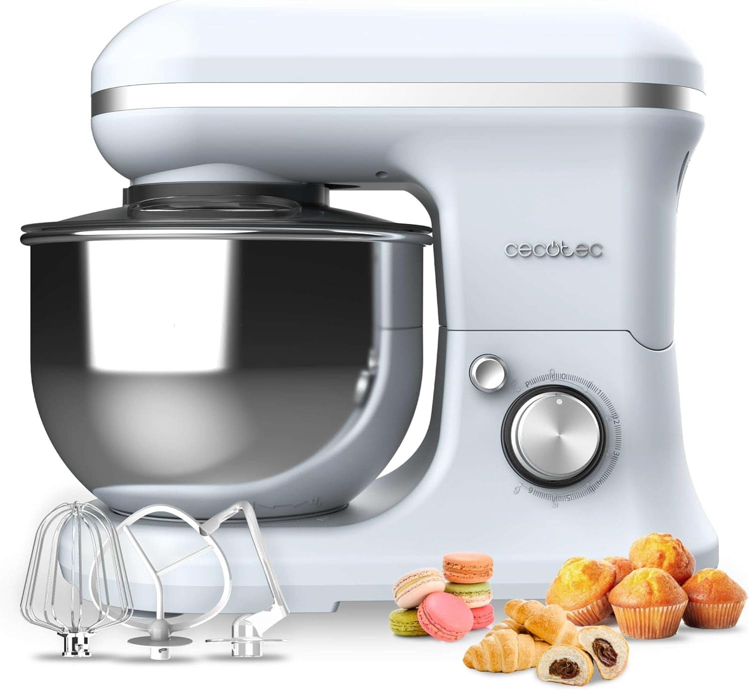 Robot culinaire Cecotec Cecomixer Compact, 1000 W Naty Shop Blue 5 fonctions