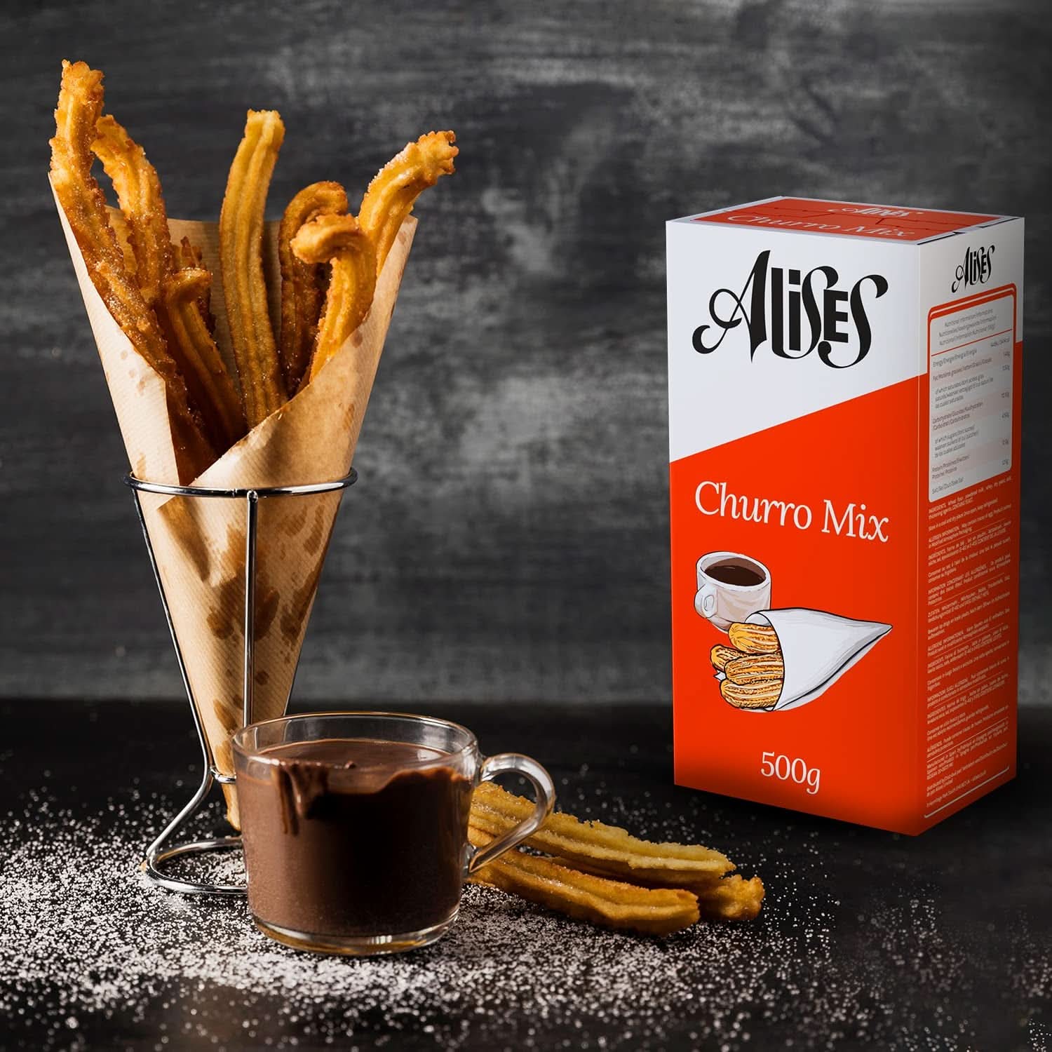 Mélange espagnol pour churros, 500 grammes Naty Shop Kitchen