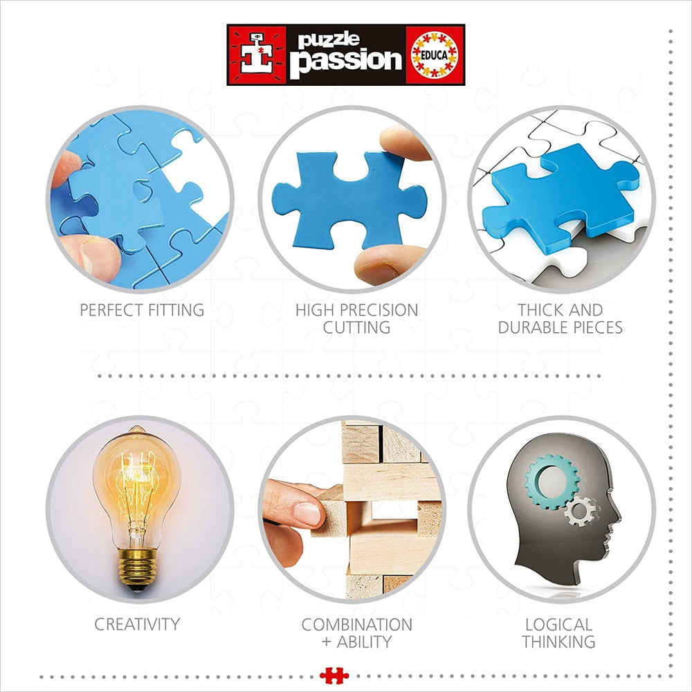 Educa - Puzzle 500 pièces pour adultes | Puzzle Marvel Avengers 2 X 500 pièces pour adultes et enfants à partir de 11 ans, super héros, ensemble de puzzles (17994) Puzzle Naty Shop