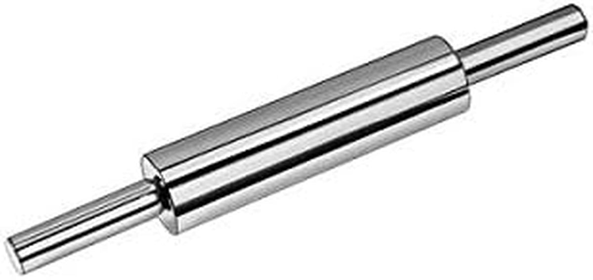 Rouleau à pâtisserie LOUIS TELLIER N3720 avec manche ovale en inox, 48 cm.