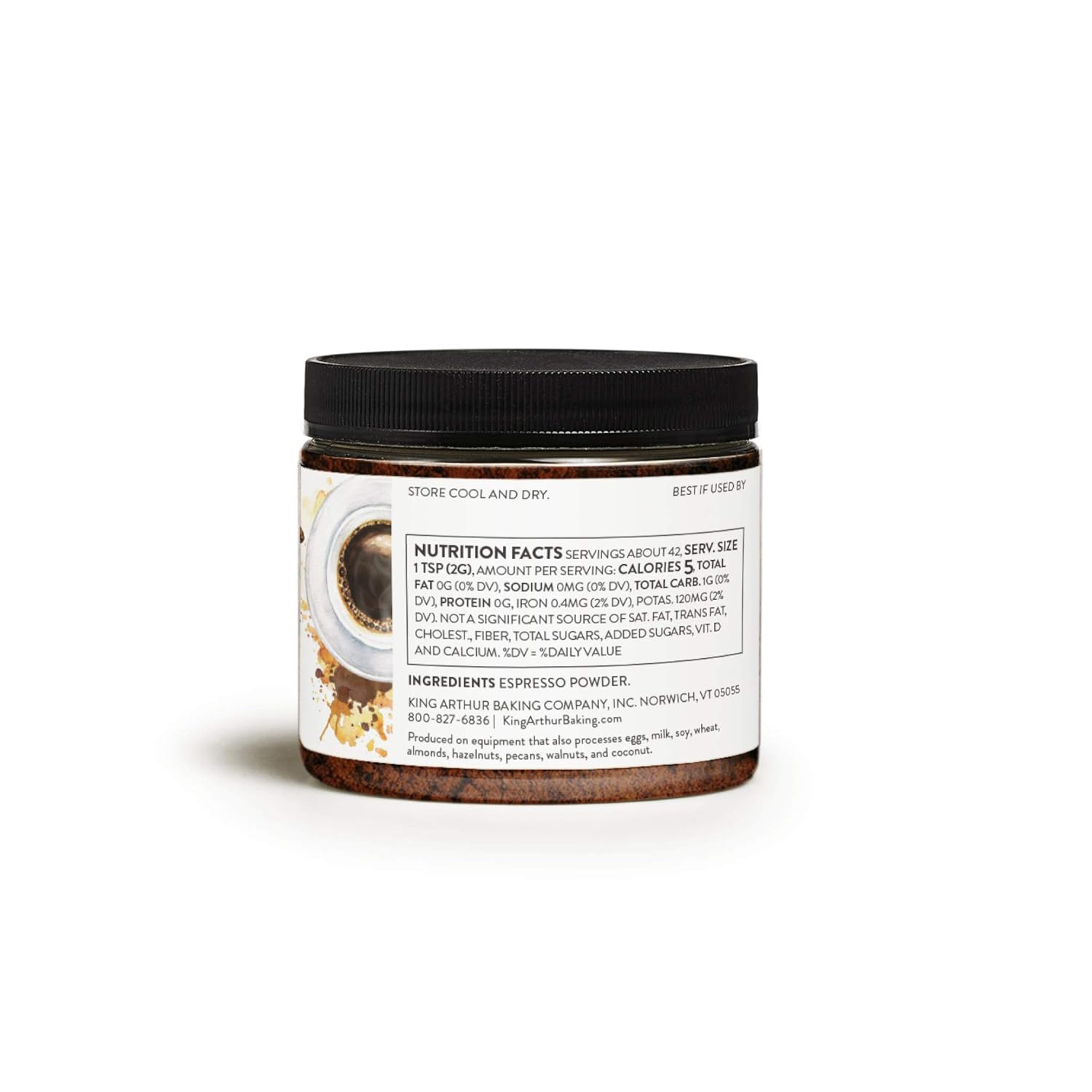 Poudre d'espresso King Arthur - Saveur de café intense dans les gâteaux