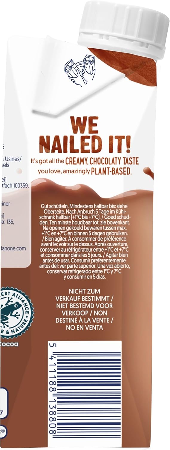 Boisson au soja au chocolat Alpro - Végétalienne, sans lactose, sans gluten