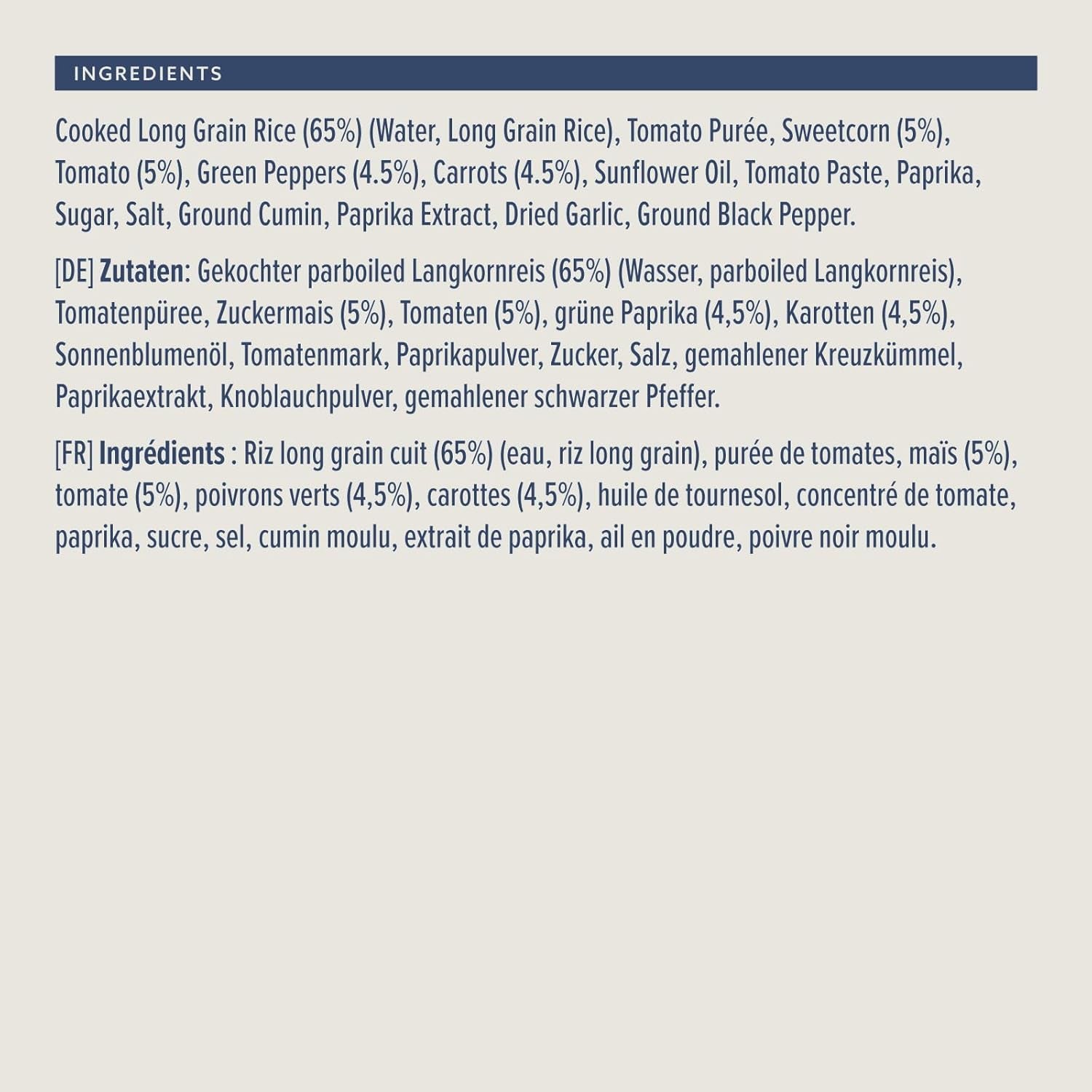 Riz à la mexicaine d'Amazonie, 250g