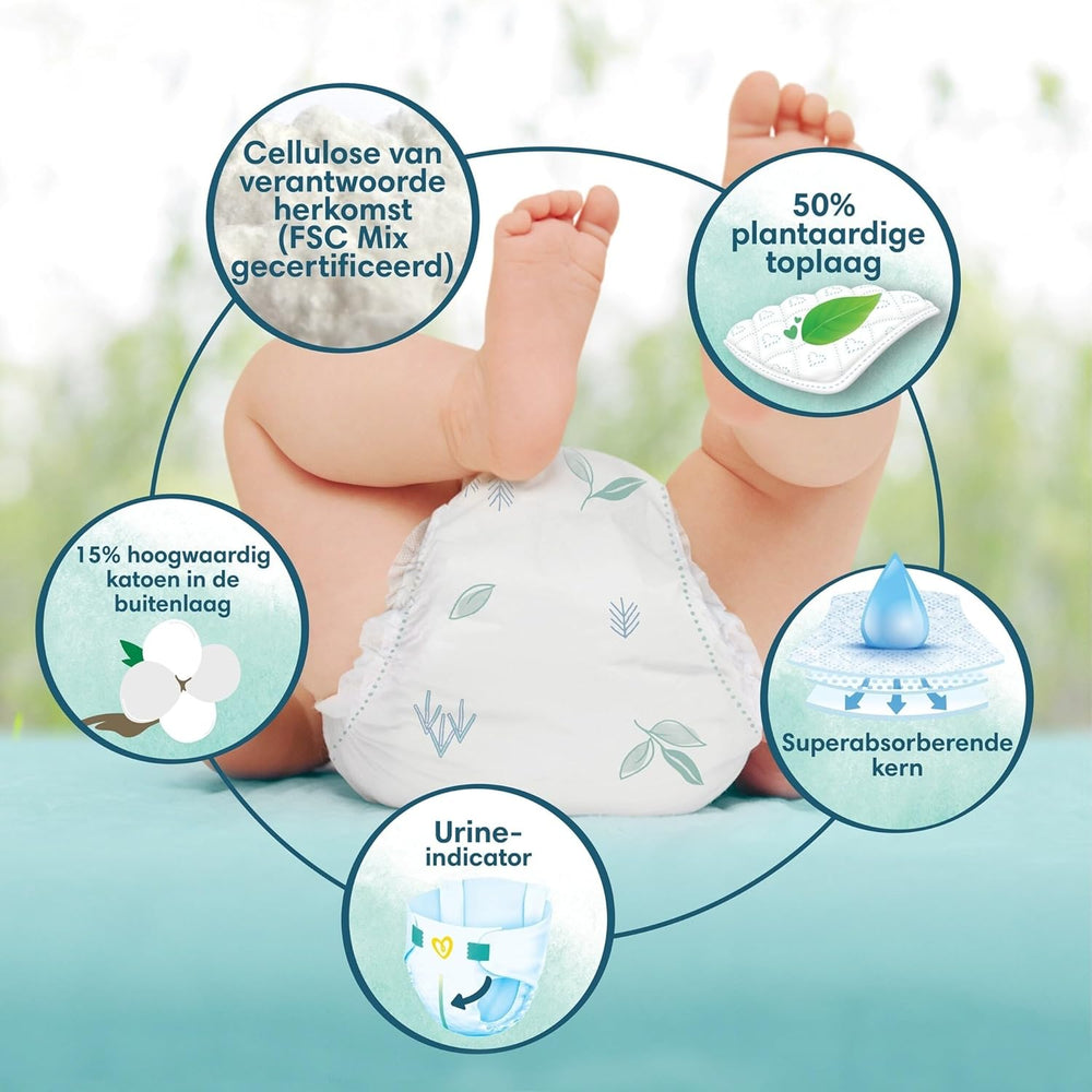 Couches Pampers Harmony 80 taille 4 (9-14 kg)