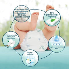 Couches Pampers Harmony 80 taille 4 (9-14 kg)