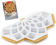 Moule à pâtisserie en forme de fleur Betty Bossi - Forme créative pour pâte feuilletée et biscuits - Rangement pratique, passe au lave-vaisselle - Collations et apéritifs parfaits