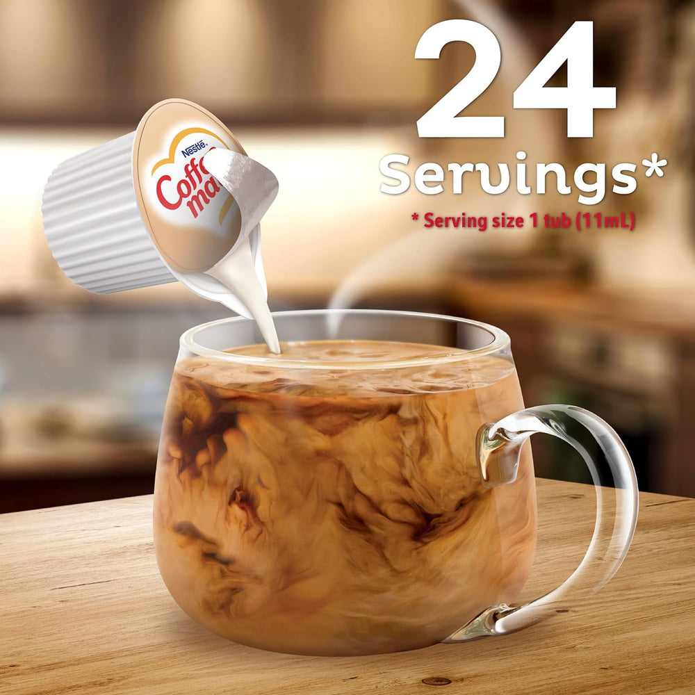 Nestlé Coffee-Mate Original Flüssige Kaffeesahne (24x11ml) Importation américaine !