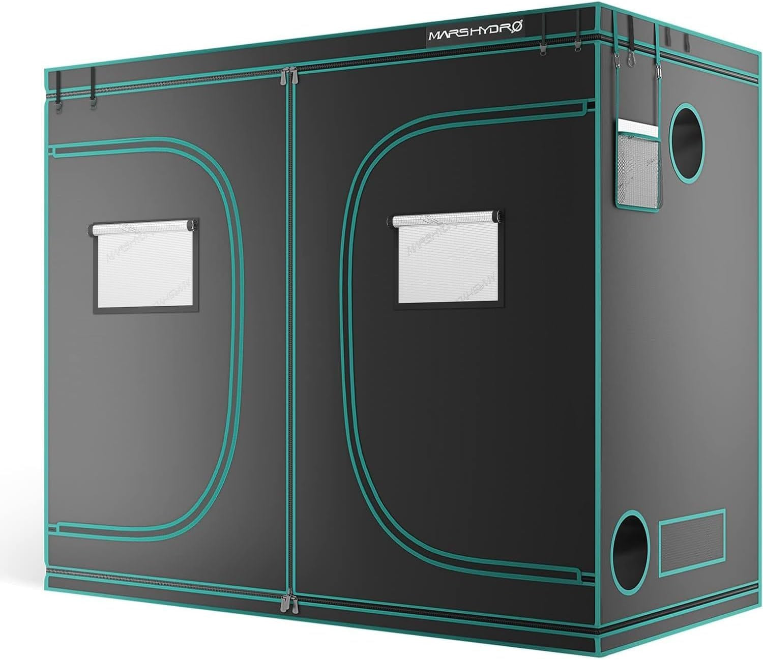 MARS HYDRO Tente de culture 60 x 60 x 140 cm, tente de culture intérieure, tentes de culture en Mylar réfléchissant pour culture hydroponique, plateau inférieur amovible pour espace de culture des plantes