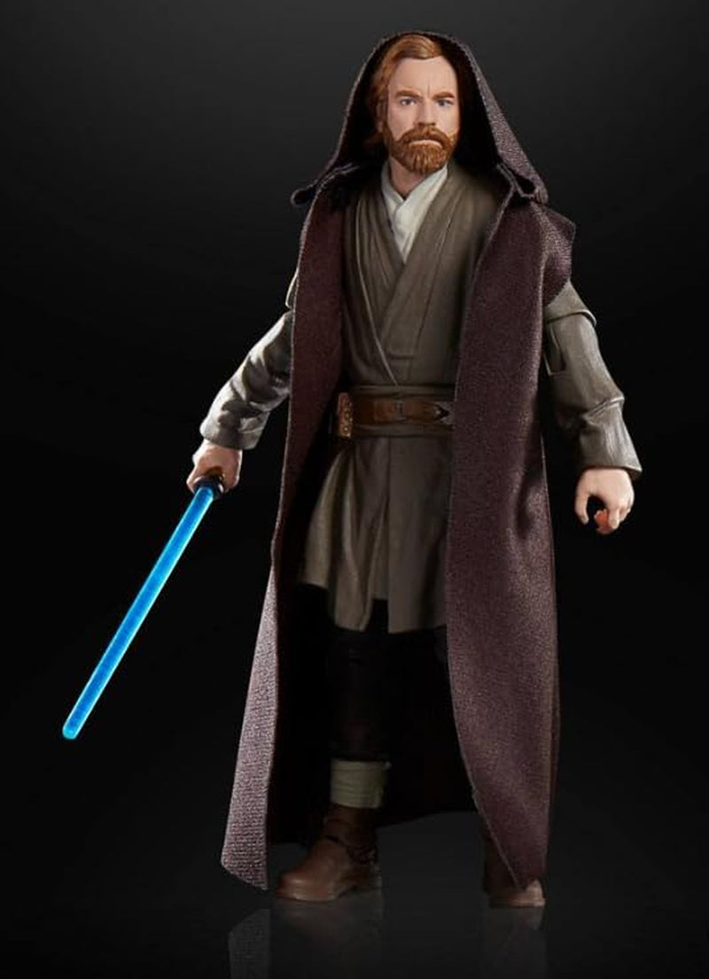 Star Wars Hasbro Star WarBlack Series Obi-Wan Kenobi (Jabiim), figurine de grande taille 15 cm Obi-Wan Kenobi, Multi, F7098 Figurines Naty Shop