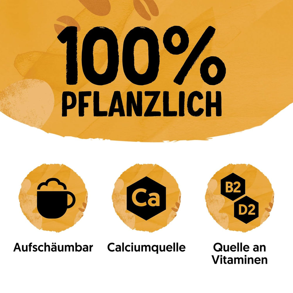 Alpro Barista Karamell – Zum Aufschäumen – Von Natur sans lactose – 8 x 750 ml – Haltbar