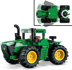 LEGO Technic John Deere 9620R Tracteur 4 roues motrices avec remorque à benne basculante Jouet agricole classique pour enfants garçons et filles de 8 ans Kit de modèle à collectionner 42136 Ensembles de construction Besuche an LEGO-Store