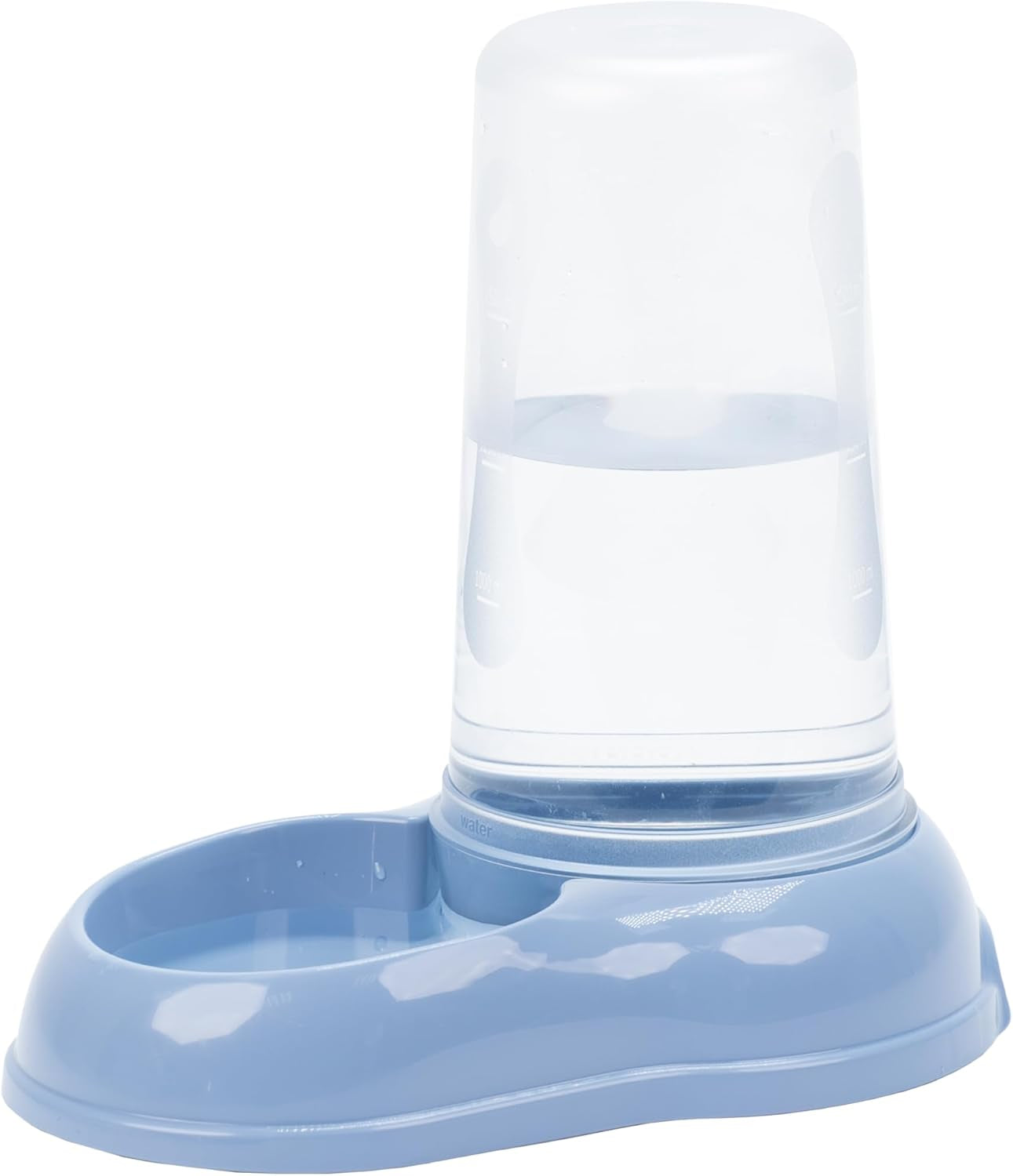 Ferplast Futter- oder Wasserspender für Hunde und Katzen AZIMUT 600 Futtertrog Water 0,6 Litre, Rutschfester Boden, 12,5 x 19 x H 19,5 cm Bleu